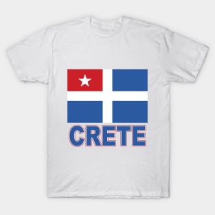 The Pride of Crete - National Flag Design T-Shirt